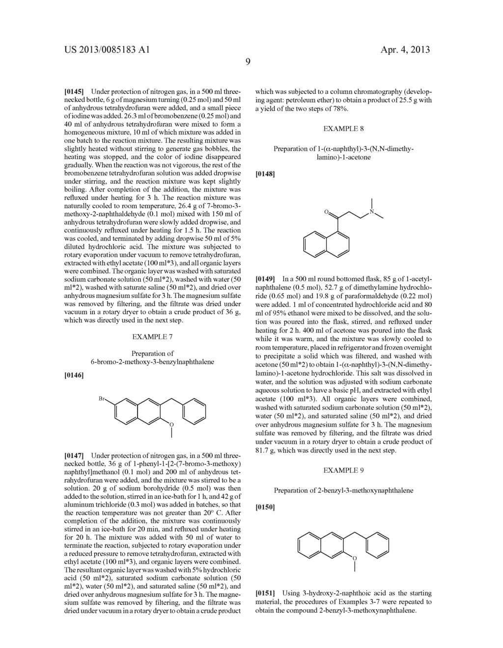 AROMATIC BUTAN-2-OL COMPOUNDS AND PREPARATION AND USES THEREOF - diagram, schematic, and image 10