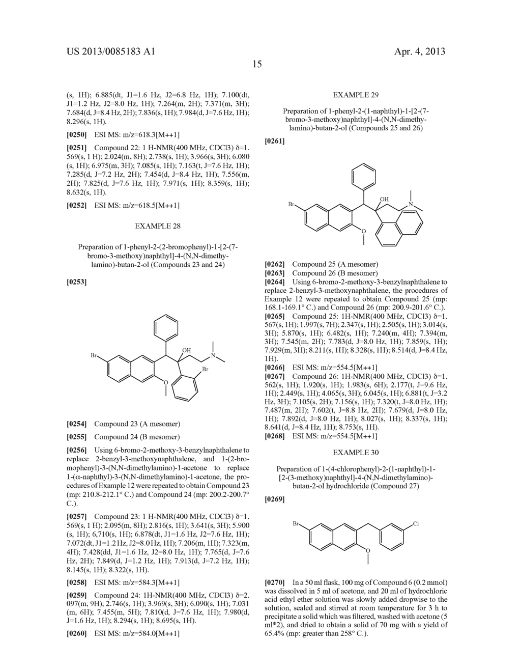 AROMATIC BUTAN-2-OL COMPOUNDS AND PREPARATION AND USES THEREOF - diagram, schematic, and image 16