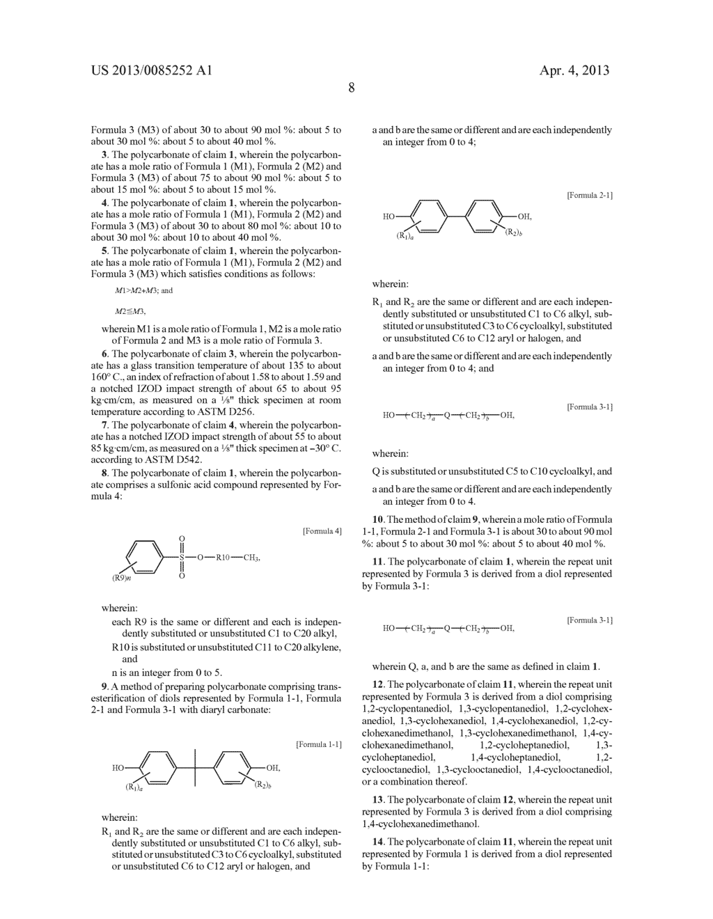 POLYCARBONATE AND METHOD OF PREPARING THE SAME - diagram, schematic, and image 09