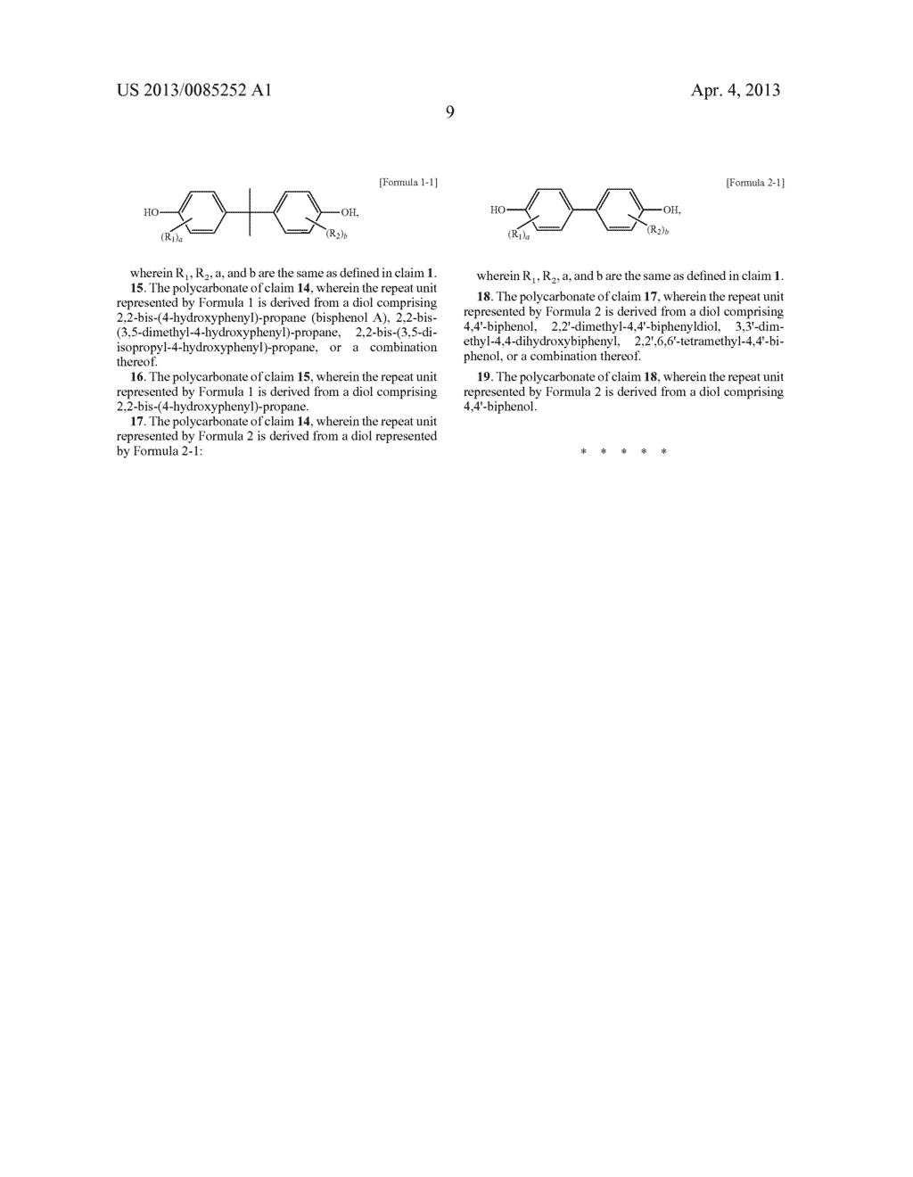 POLYCARBONATE AND METHOD OF PREPARING THE SAME - diagram, schematic, and image 10