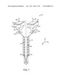 THREE-DIMENSIONAL TARGET DEVICES, ASSEMBLIES AND METHODS FOR CALIBRATING     AN ENDOSCOPIC CAMERA diagram and image