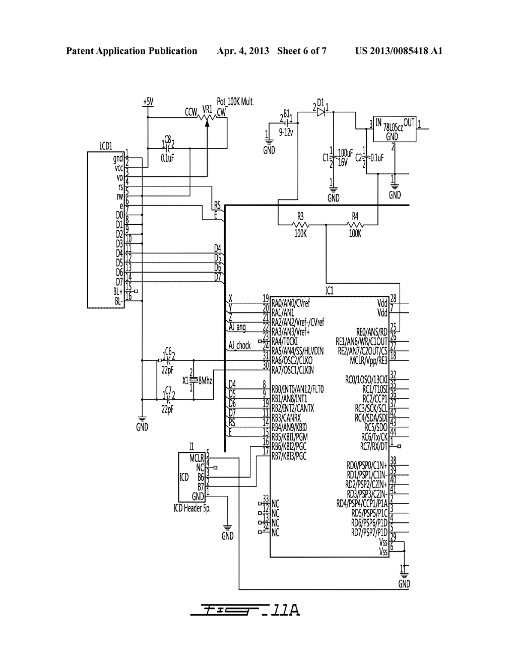 Device and Method for Monitoring a Patient Position - diagram, schematic, and image 07