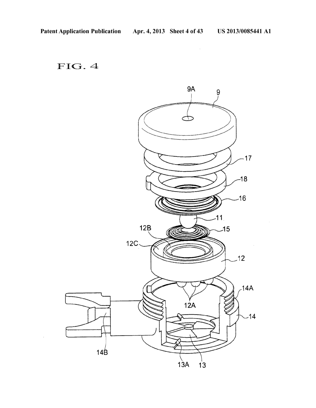 SHUNT VALVE FOR TREATMENT OF HYDROCEPHALUS - diagram, schematic, and image 05