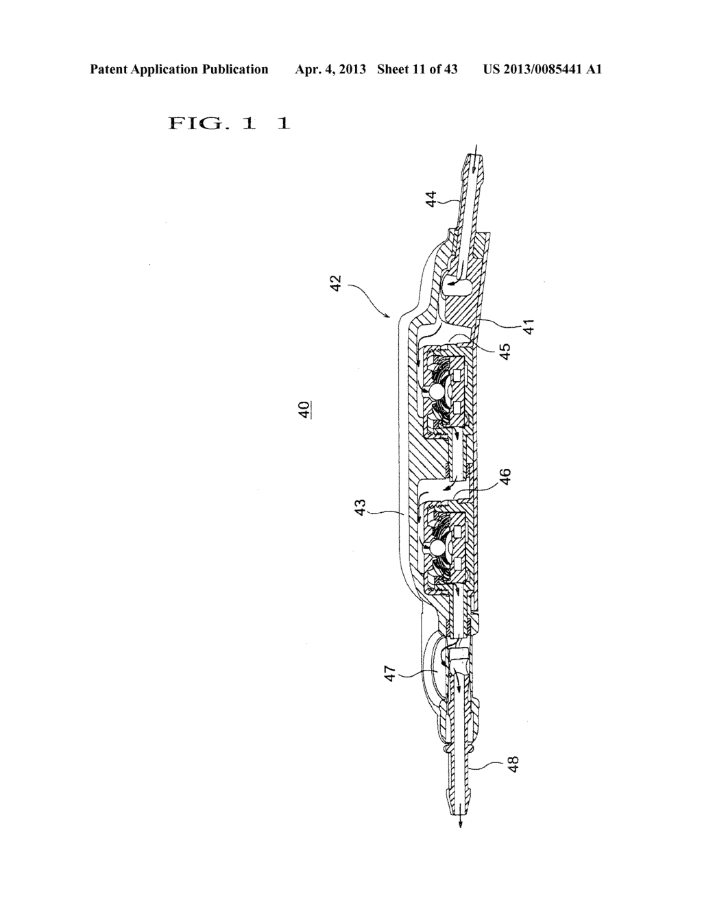 SHUNT VALVE FOR TREATMENT OF HYDROCEPHALUS - diagram, schematic, and image 12