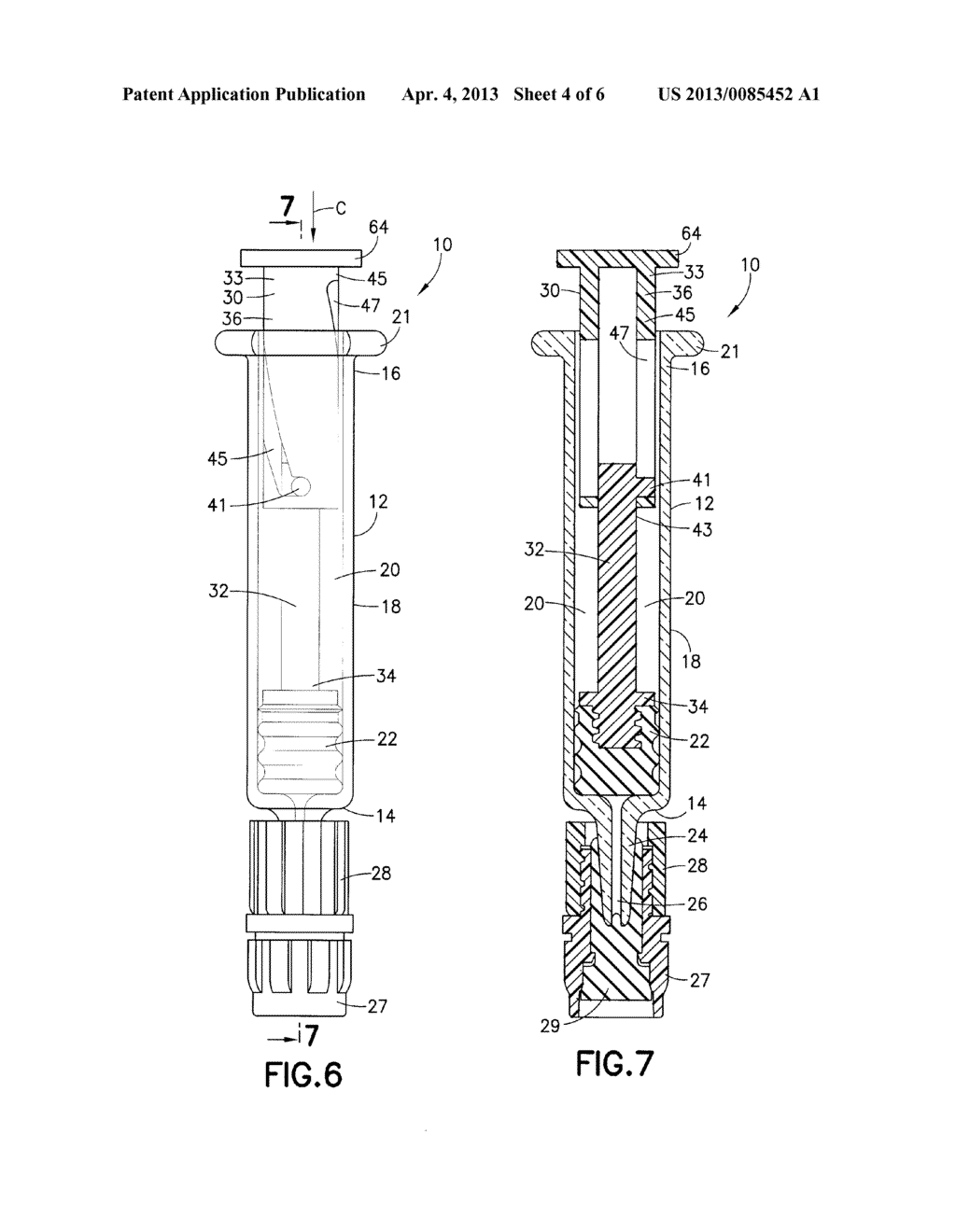 Syringe Assembly Having a Rotatably Advanceable Plunger Rod - diagram, schematic, and image 05