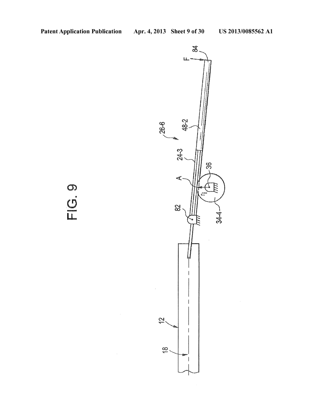 APPARATUS FOR AND METHOD OF PULLING A TENSILE MEMBER FROM A MEDICAL DEVICE - diagram, schematic, and image 10