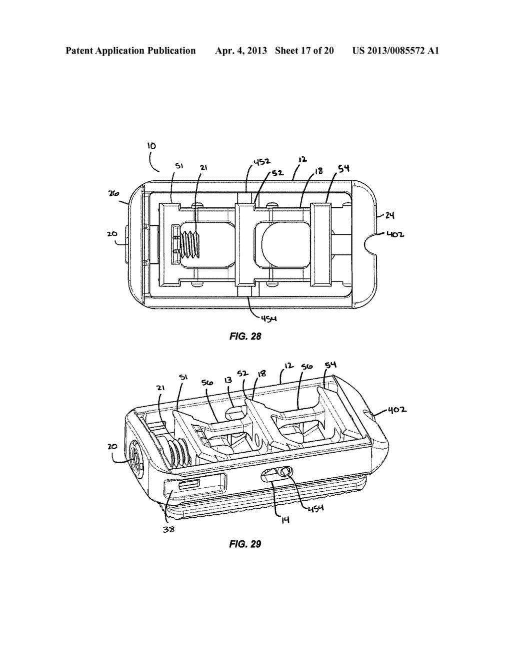 Expandable Fusion Device and Method of Installation Thereof - diagram, schematic, and image 18