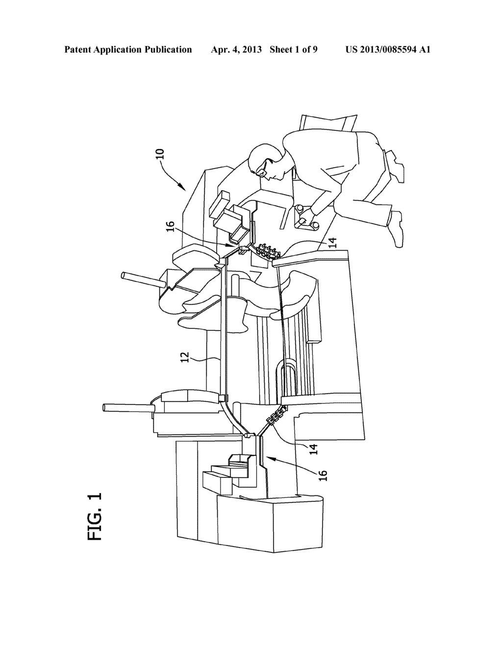 METHODS AND SYSTEMS FOR USE IN CONFIGURING A COIL FORMING MACHINE - diagram, schematic, and image 02