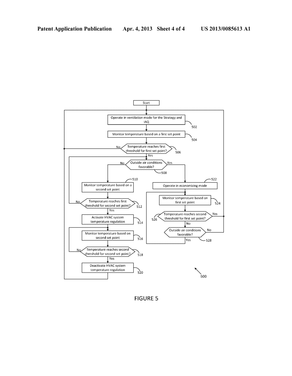 METHOD AND SYSTEM FOR IMPROVING ENERGY EFFICIENCY IN AN HVAC SYSTEM - diagram, schematic, and image 05