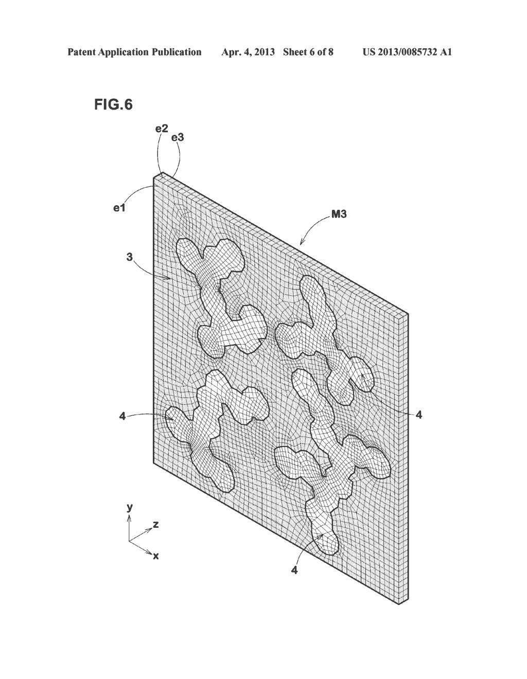 METHOD FOR SIMULATING DEFORMATION OF RUBBER COMPOUND WITH FILLER PARTICLES - diagram, schematic, and image 07