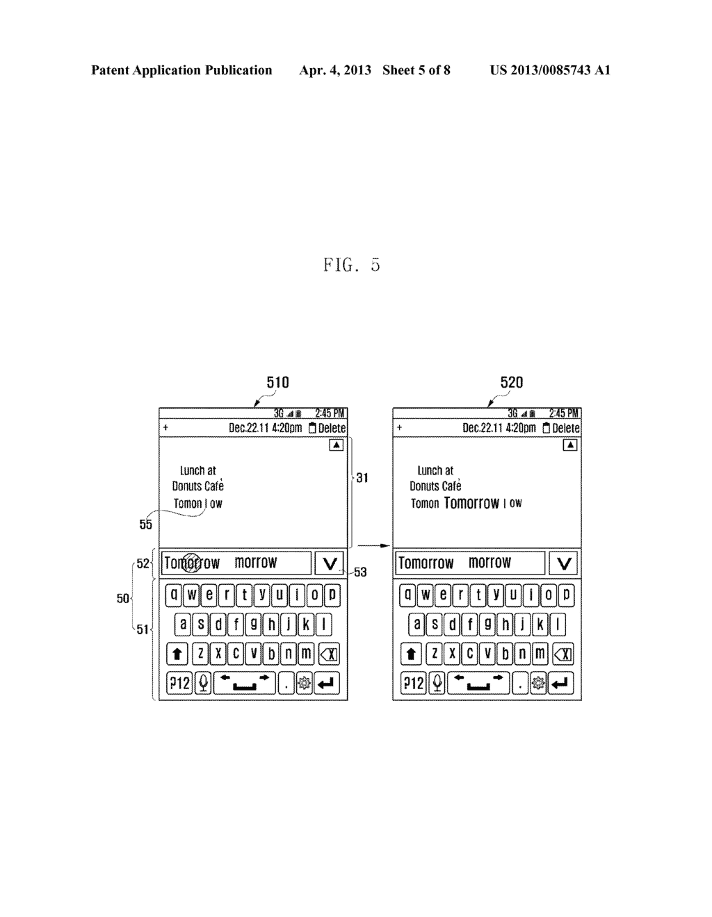 METHOD AND APPARATUS FOR PROVIDING USER INTERFACE IN PORTABLE DEVICE - diagram, schematic, and image 06