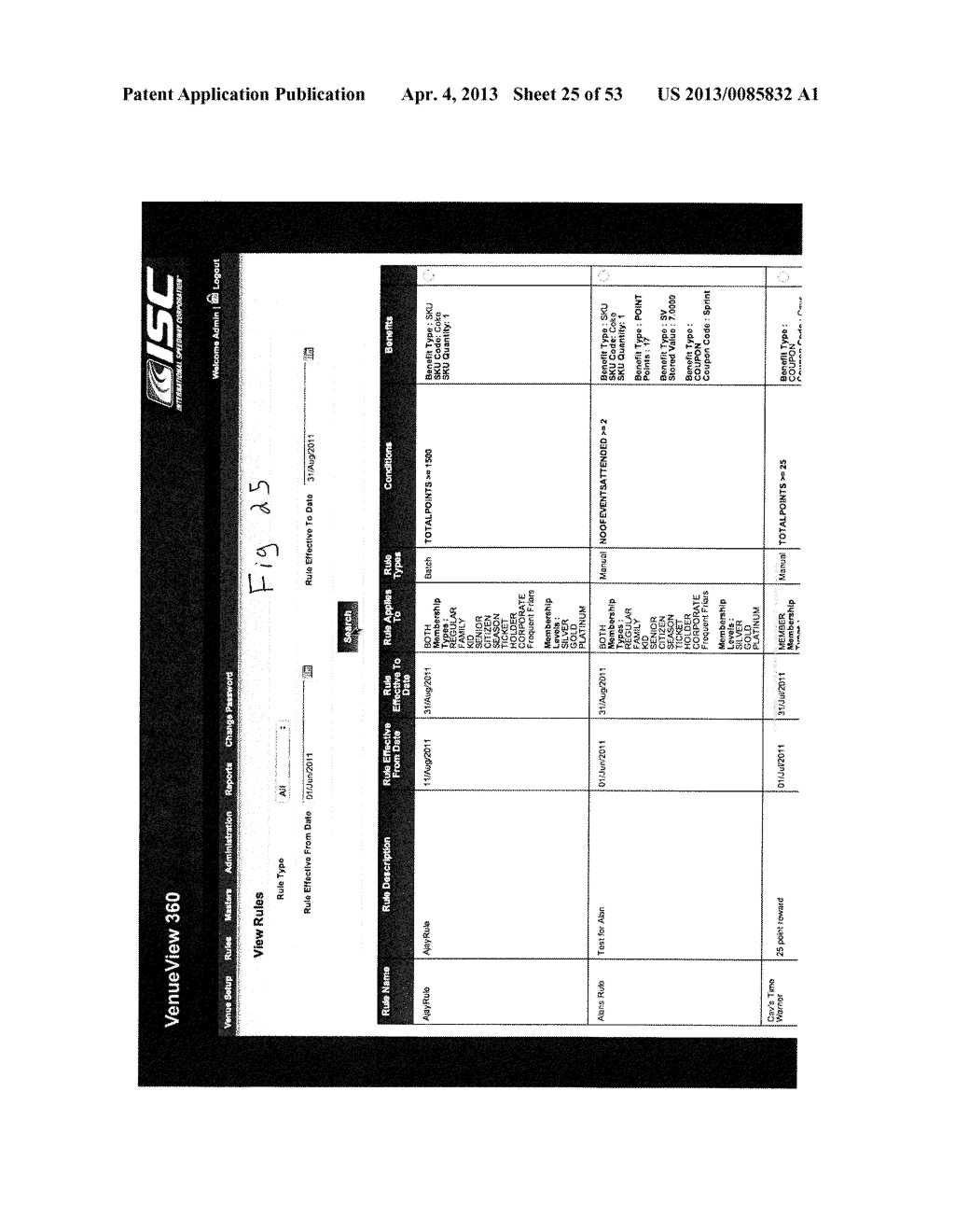 VENUE MANAGEMENT SYSTEM AND METHOD - diagram, schematic, and image 26