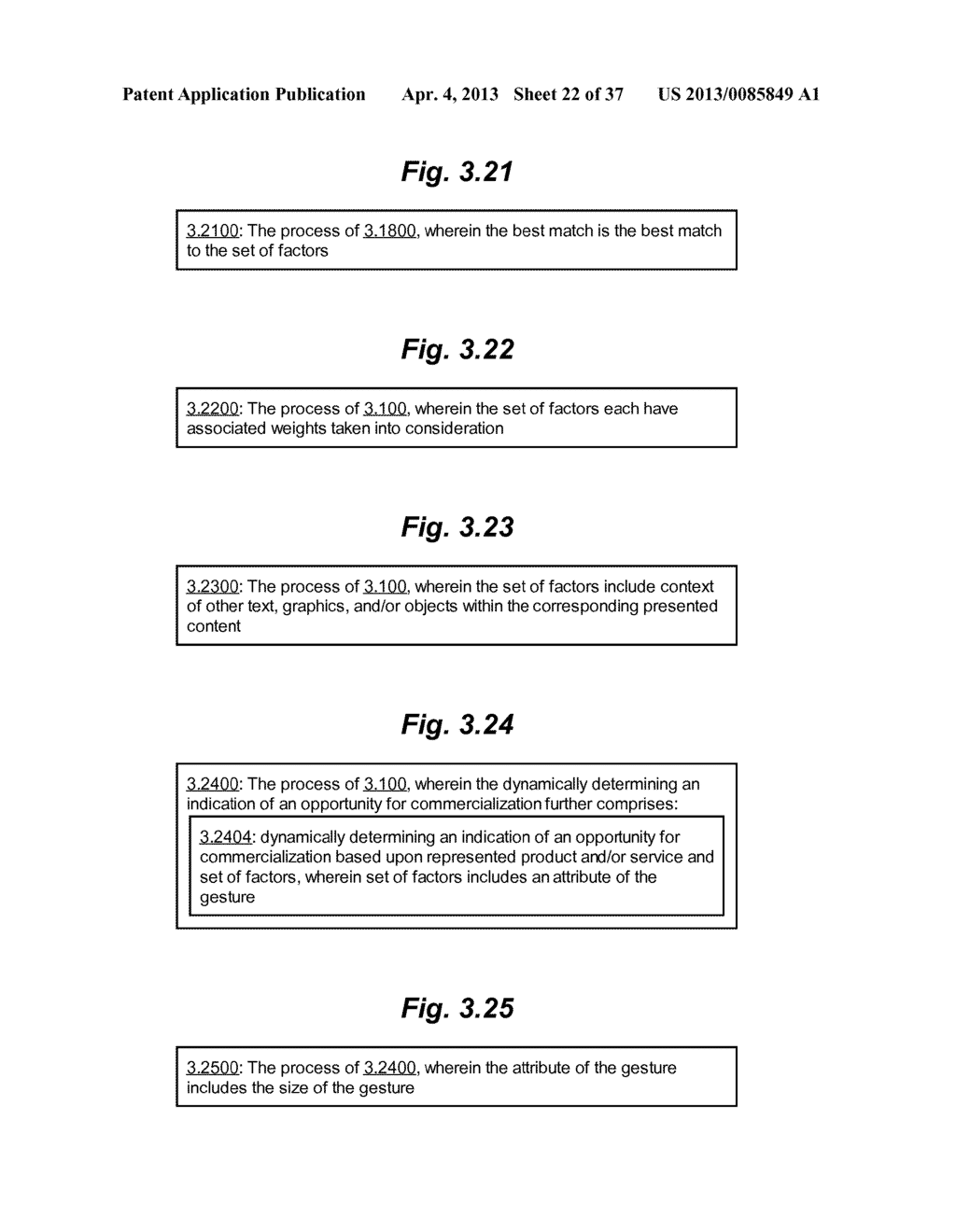 PRESENTING OPPORTUNITIES FOR COMMERCIALIZATION IN A GESTURE-BASED USER     INTERFACE - diagram, schematic, and image 23