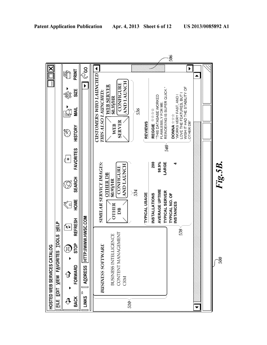 ELECTRONIC MARKETPLACE FOR HOSTED SERVICE IMAGES - diagram, schematic, and image 07