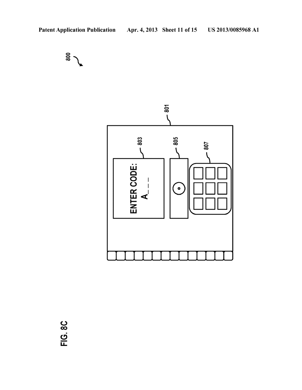 METHOD AND SYSTEM FOR SECURE MOBILE PRINTING - diagram, schematic, and image 12