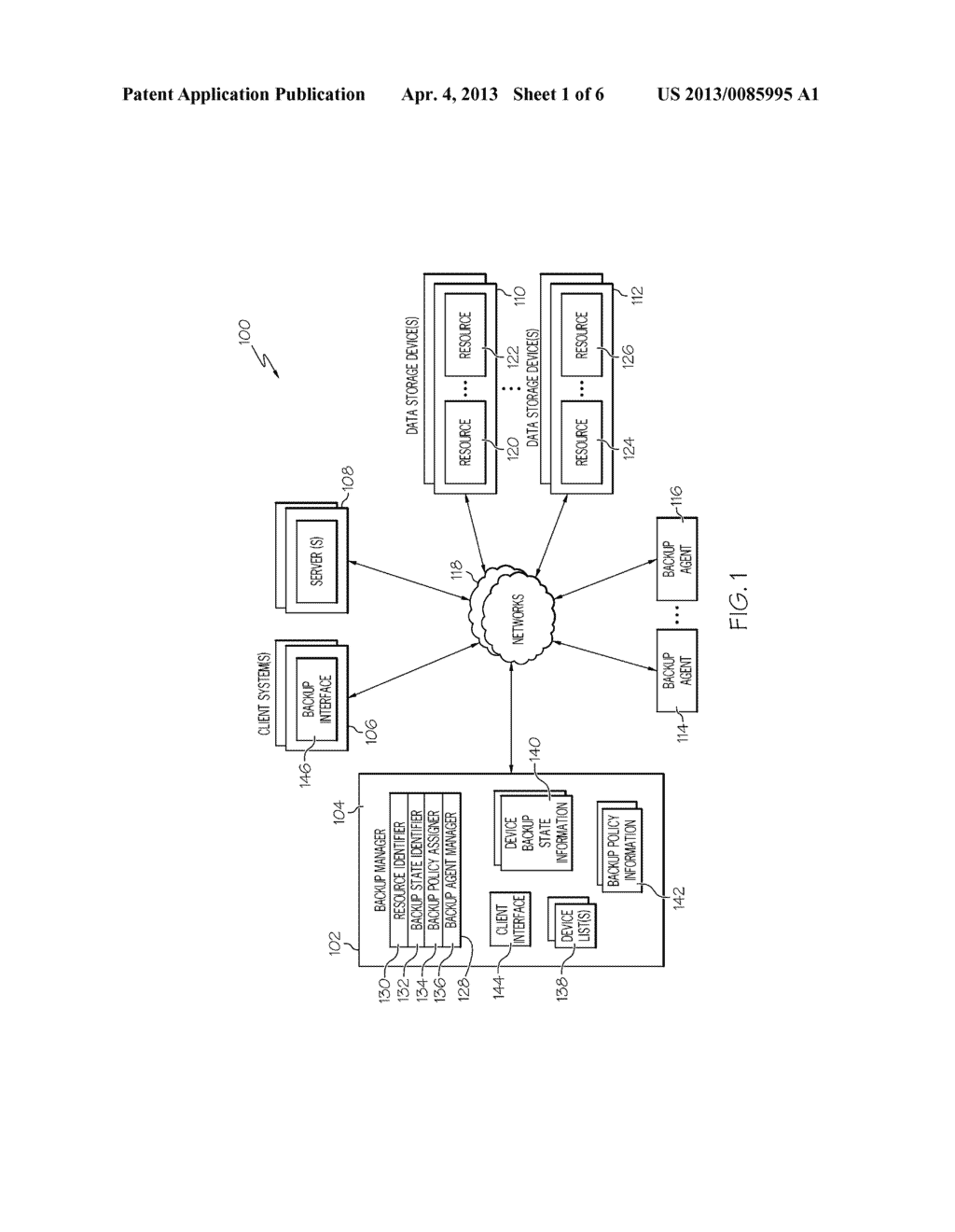 MANAGING BACK UP OPERATIONS FOR DATA - diagram, schematic, and image 02