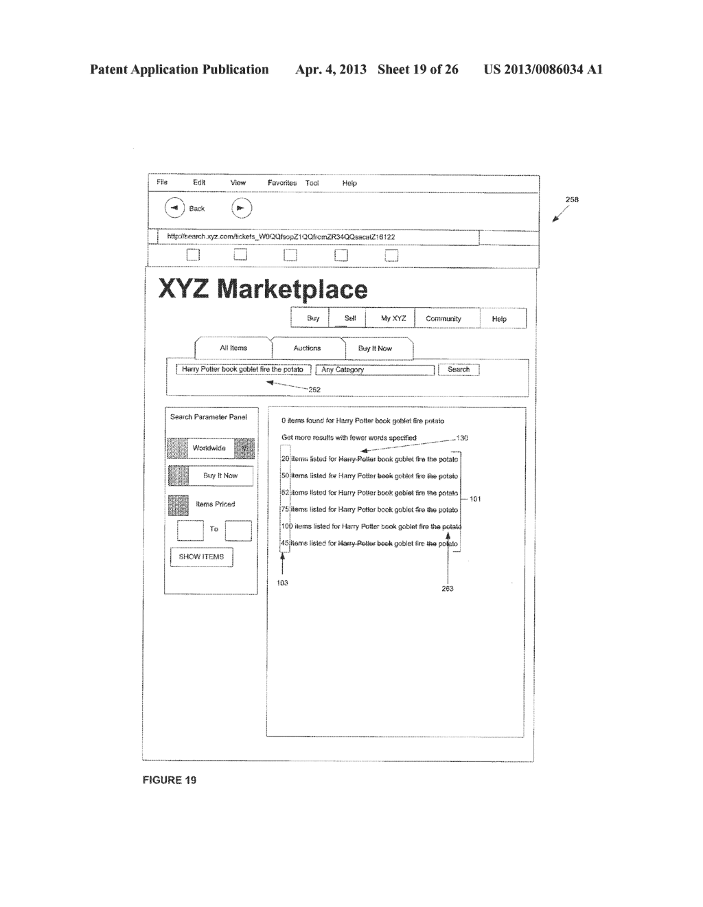 METHOD AND SYSTEM TO PROCESS A DATA SEARCH REQUEST - diagram, schematic, and image 20