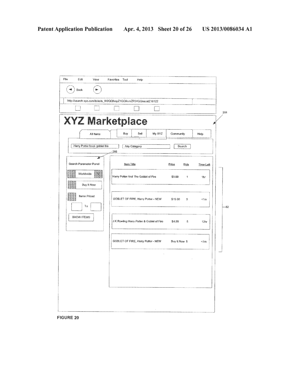 METHOD AND SYSTEM TO PROCESS A DATA SEARCH REQUEST - diagram, schematic, and image 21