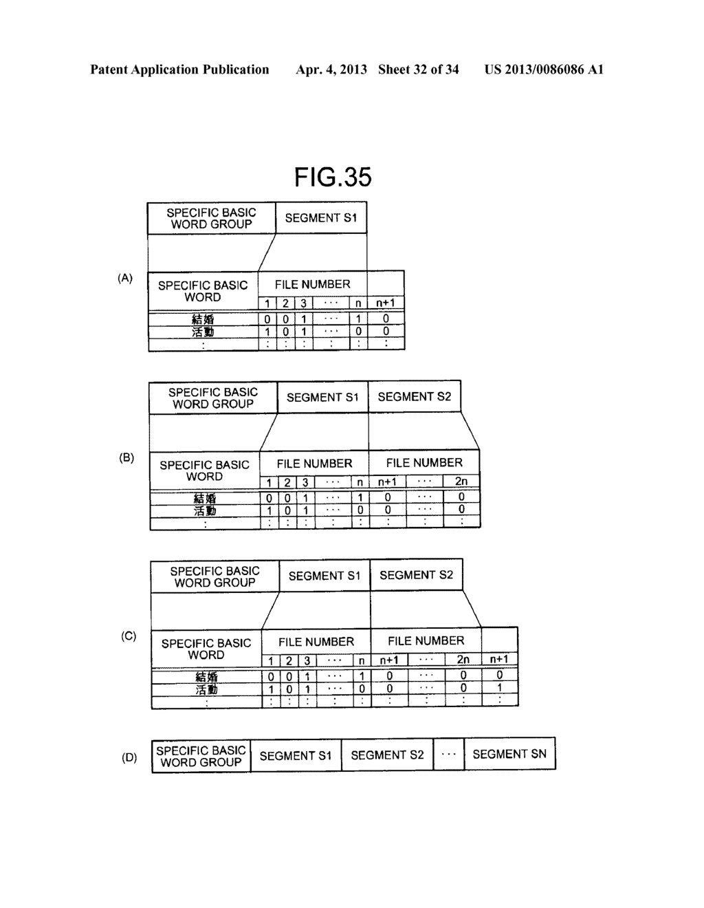 INFORMATION GENERATING COMPUTER PRODUCT, APPARATUS, AND METHOD; AND     INFORMATION SEARCH COMPUTER PRODUCT, APPARATUS, AND METHOD - diagram, schematic, and image 33