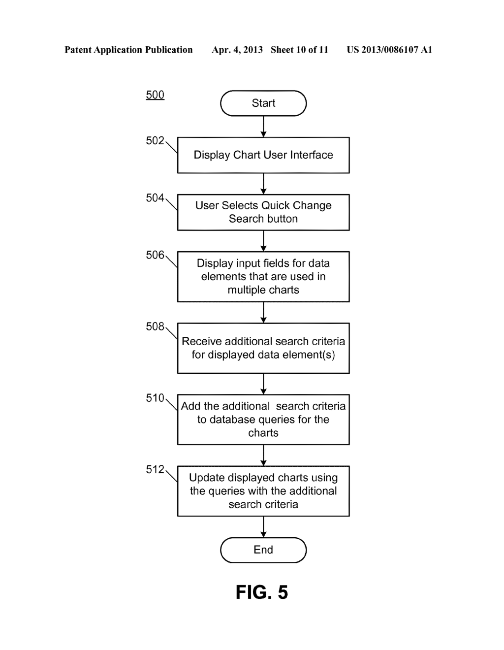 USER INTERFACE FOR EFFICIENTLY CHANGING SEARCH CRITERIA - diagram, schematic, and image 11