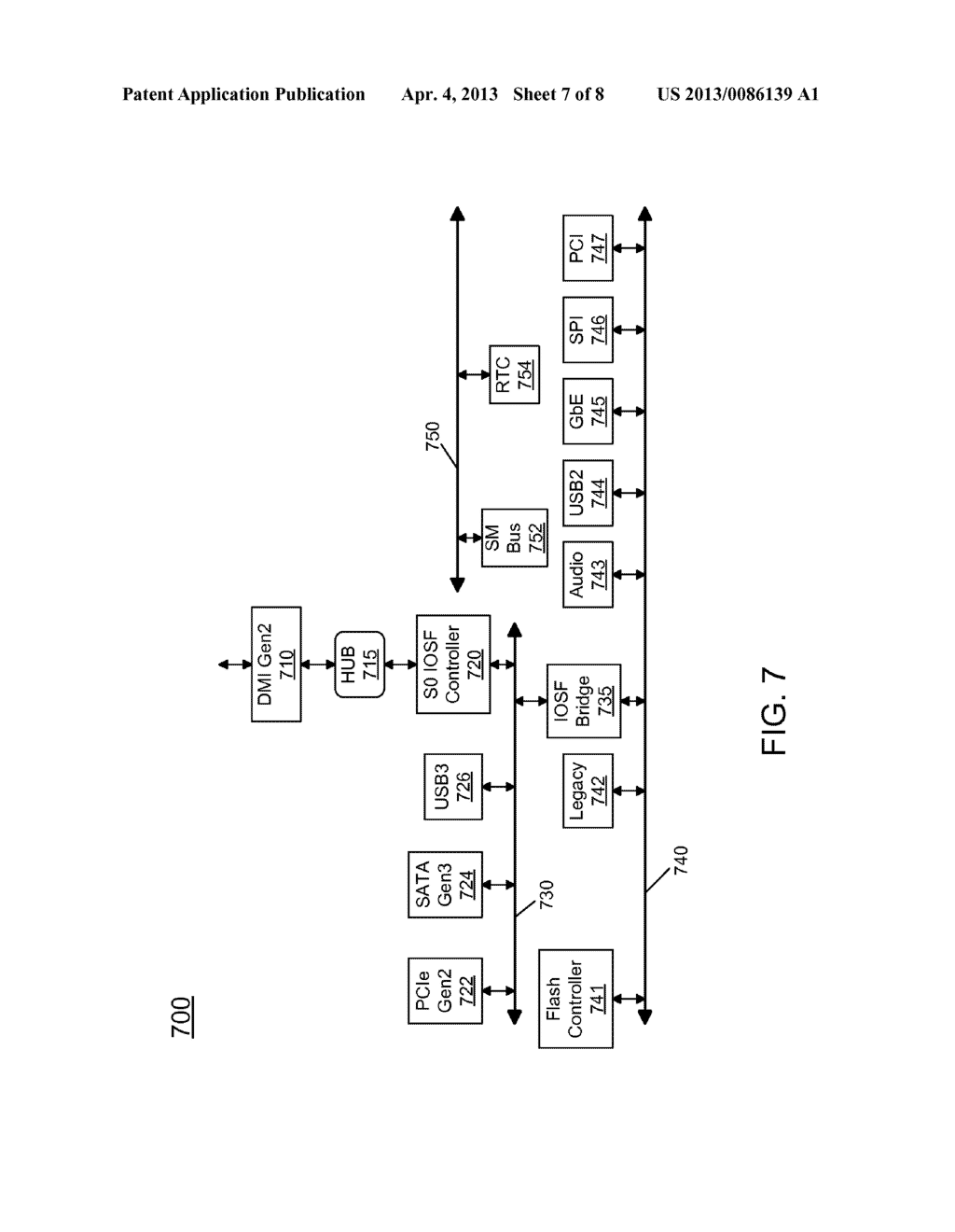 Common Idle State, Active State And Credit Management For An Interface - diagram, schematic, and image 08