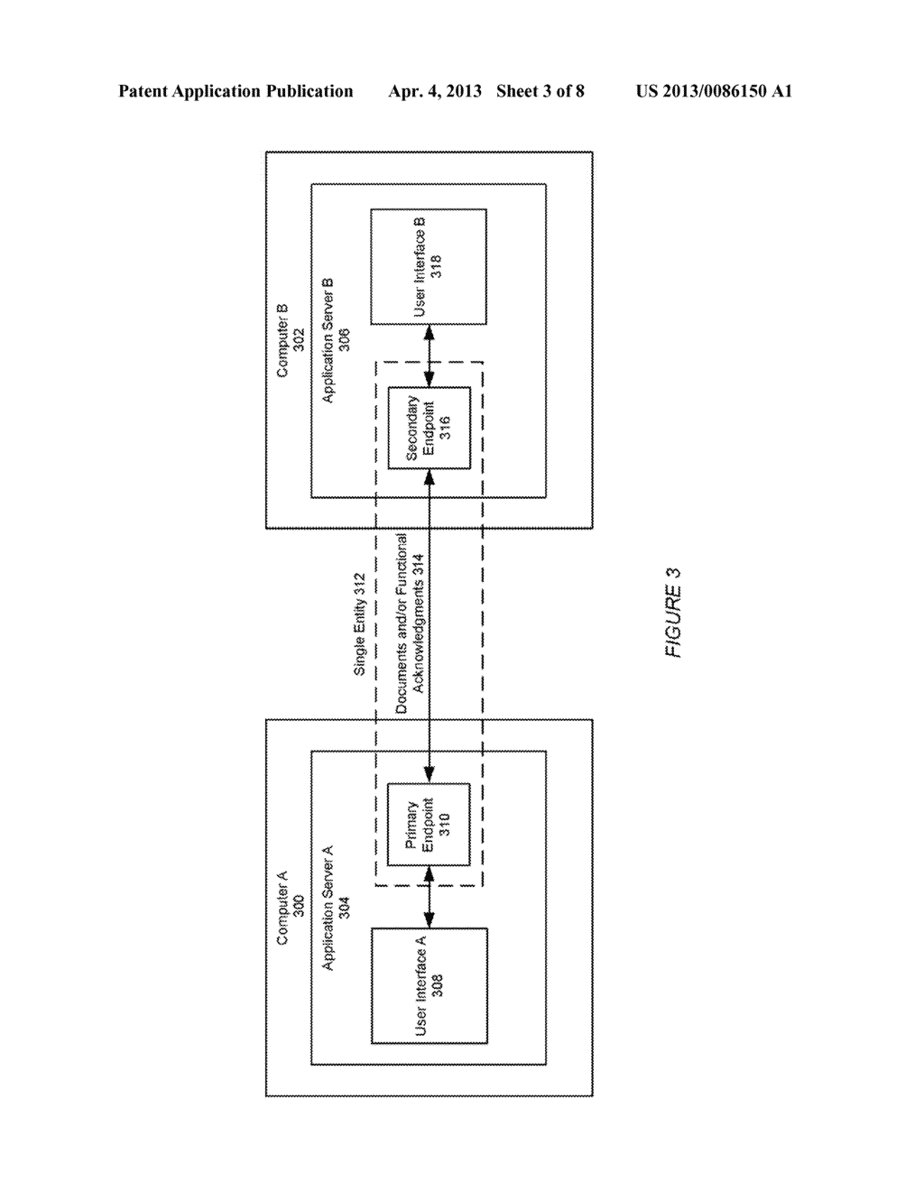 SYSTEM AND METHOD FOR MANAGING AND MONITORING INFORMATION USING ENDPOINT     PAIRS - diagram, schematic, and image 04