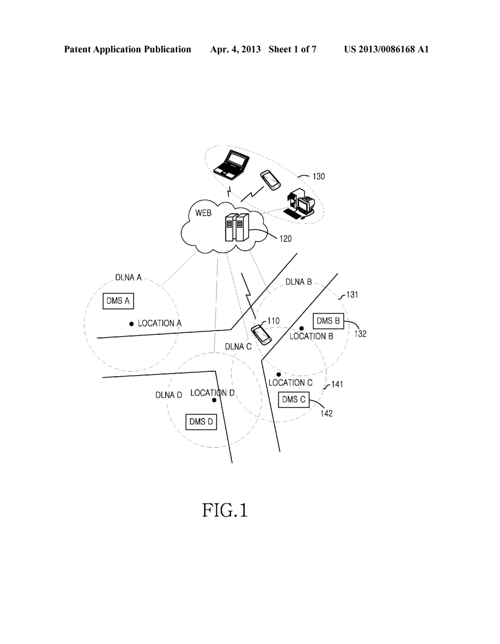 SYSTEM AND METHOD FOR SHARING DLNA NETWORK INFORMATION - diagram, schematic, and image 02
