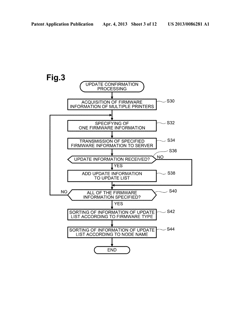 Management Device for Causing Specific Device to Update Programs and     Computer Readable Media - diagram, schematic, and image 04