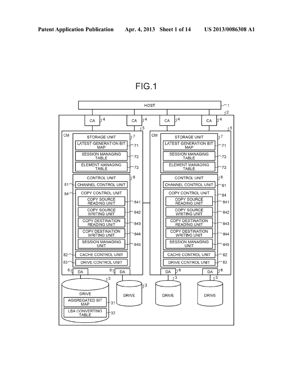 STORAGE DEVICE AND METHOD OF ACCESSING COPY DESTINATION DATA - diagram, schematic, and image 02