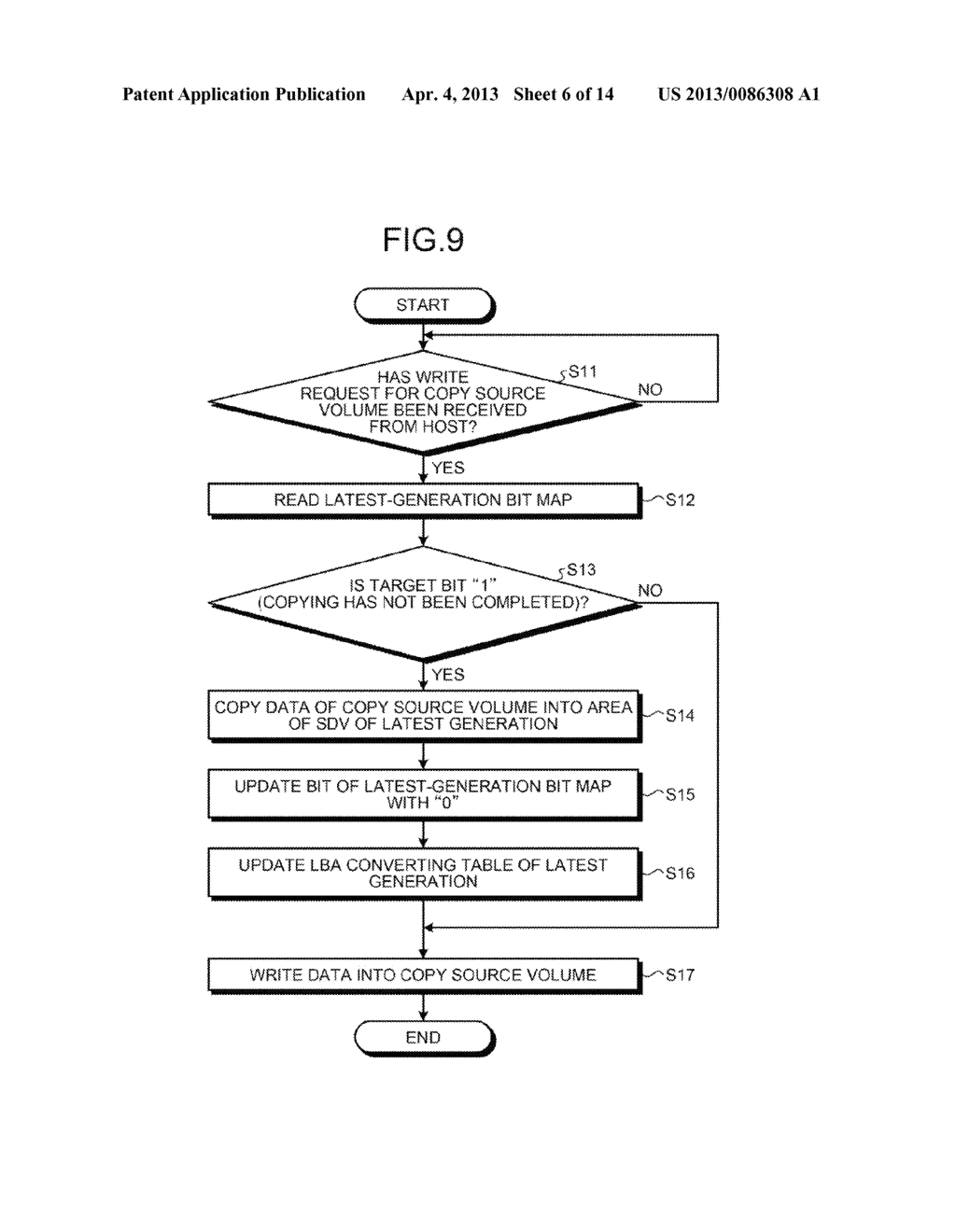 STORAGE DEVICE AND METHOD OF ACCESSING COPY DESTINATION DATA - diagram, schematic, and image 07