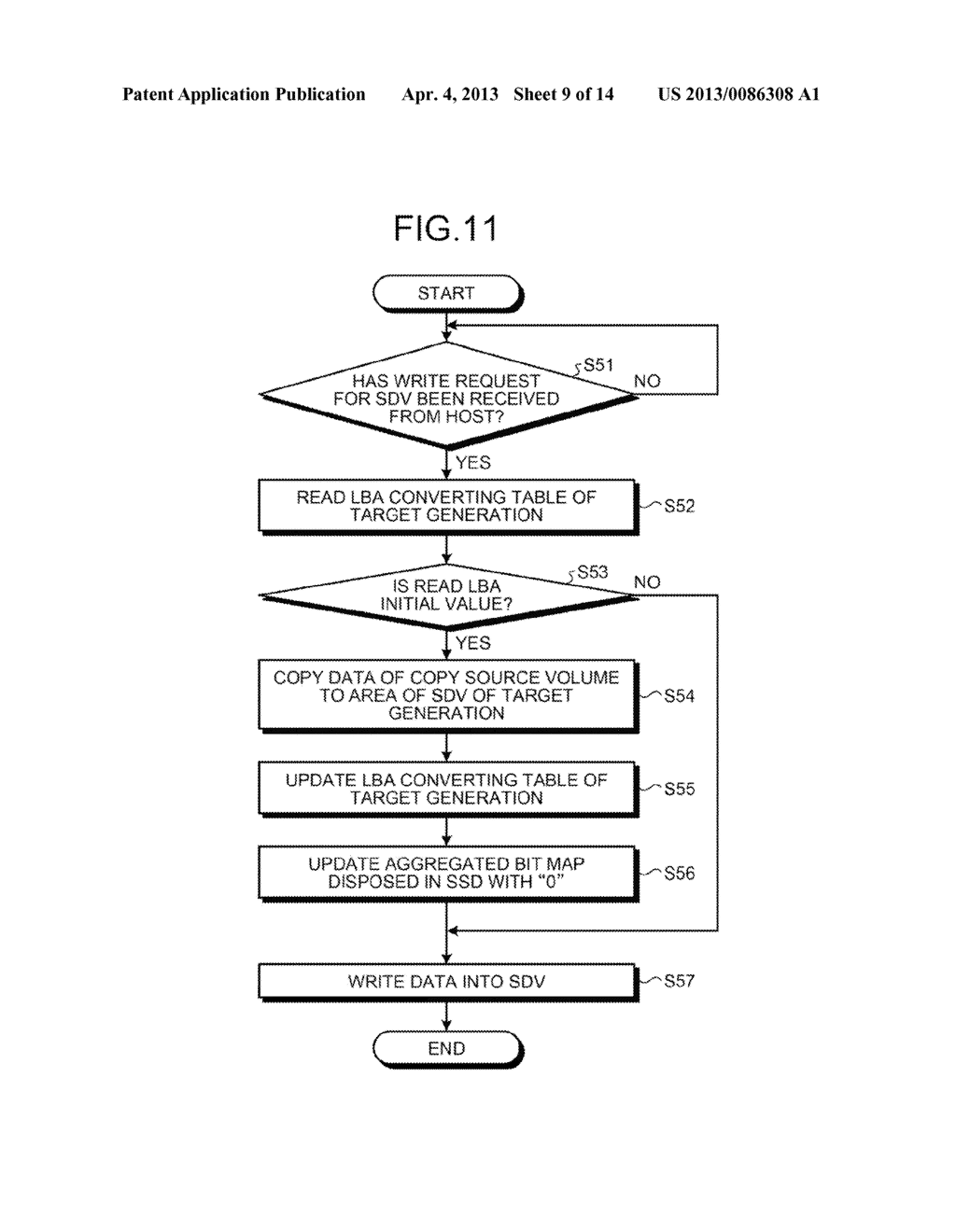 STORAGE DEVICE AND METHOD OF ACCESSING COPY DESTINATION DATA - diagram, schematic, and image 10