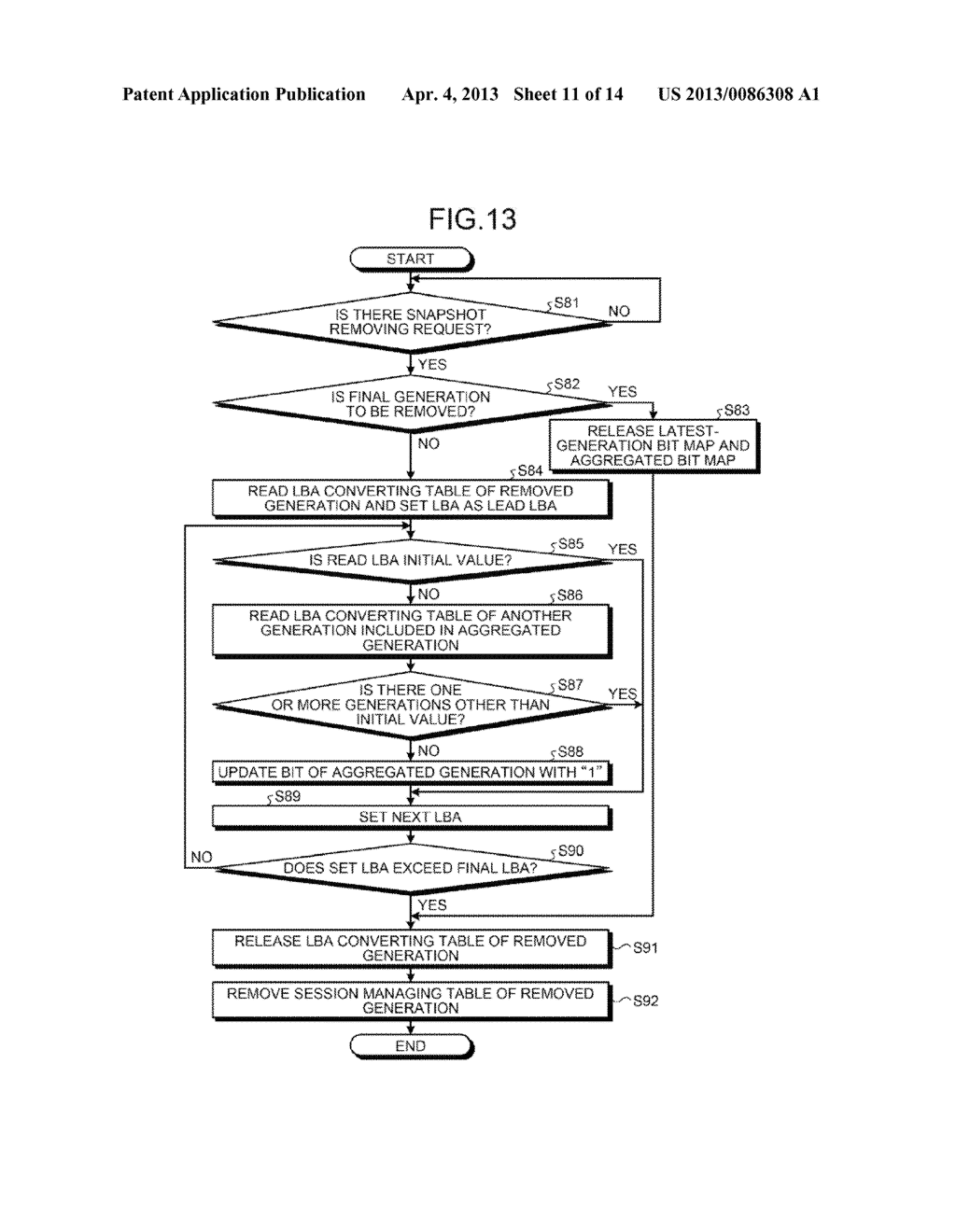 STORAGE DEVICE AND METHOD OF ACCESSING COPY DESTINATION DATA - diagram, schematic, and image 12