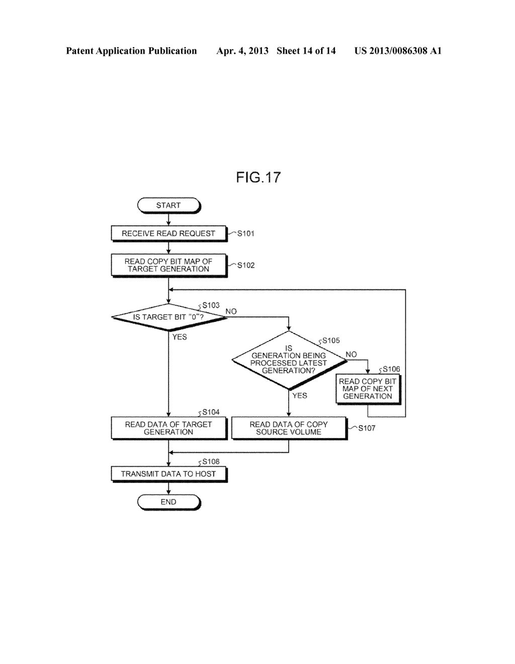 STORAGE DEVICE AND METHOD OF ACCESSING COPY DESTINATION DATA - diagram, schematic, and image 15