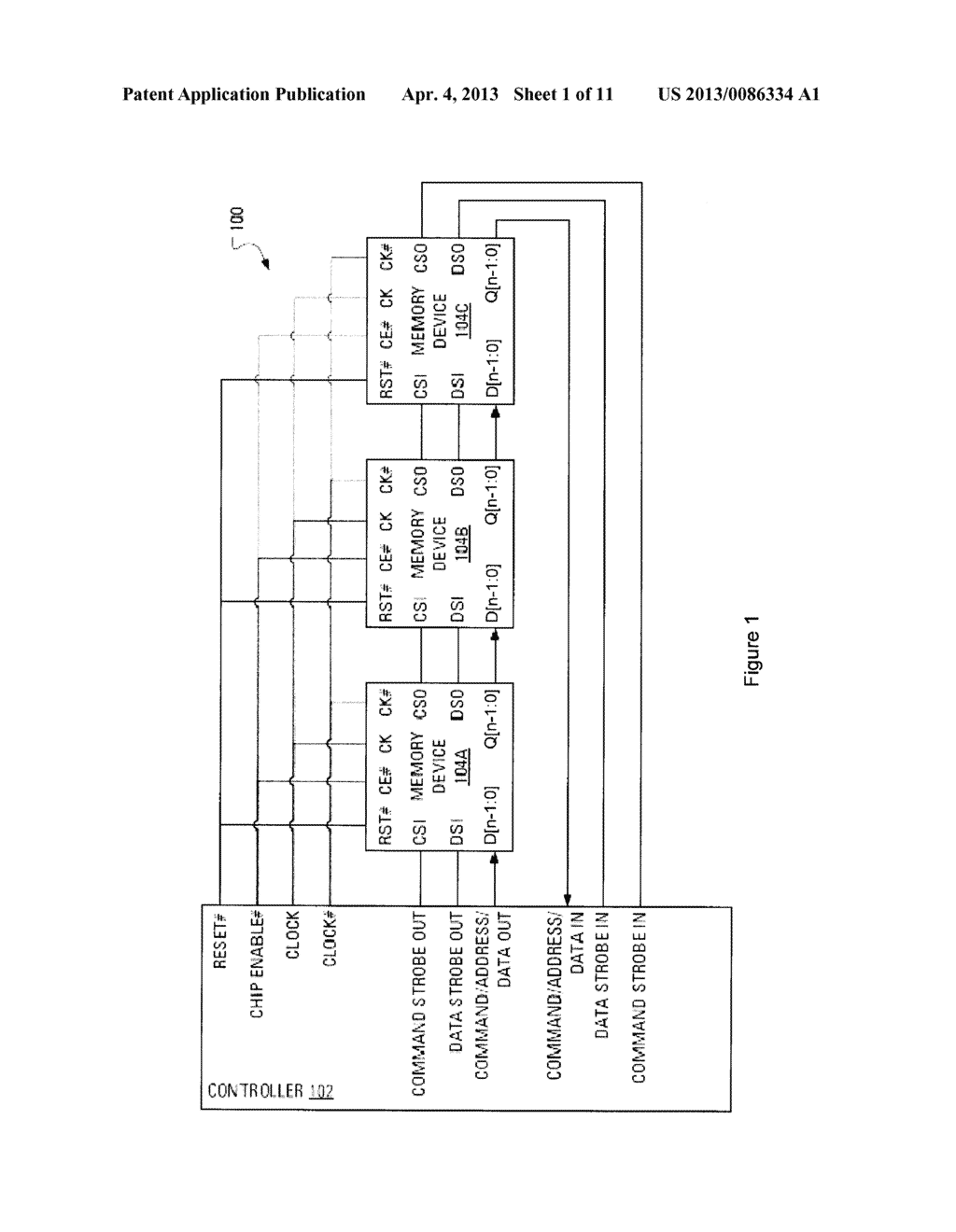 SERIALLY CONNECTED MEMORY HAVING SUBDIVIDED DATA INTERFACE - diagram, schematic, and image 02