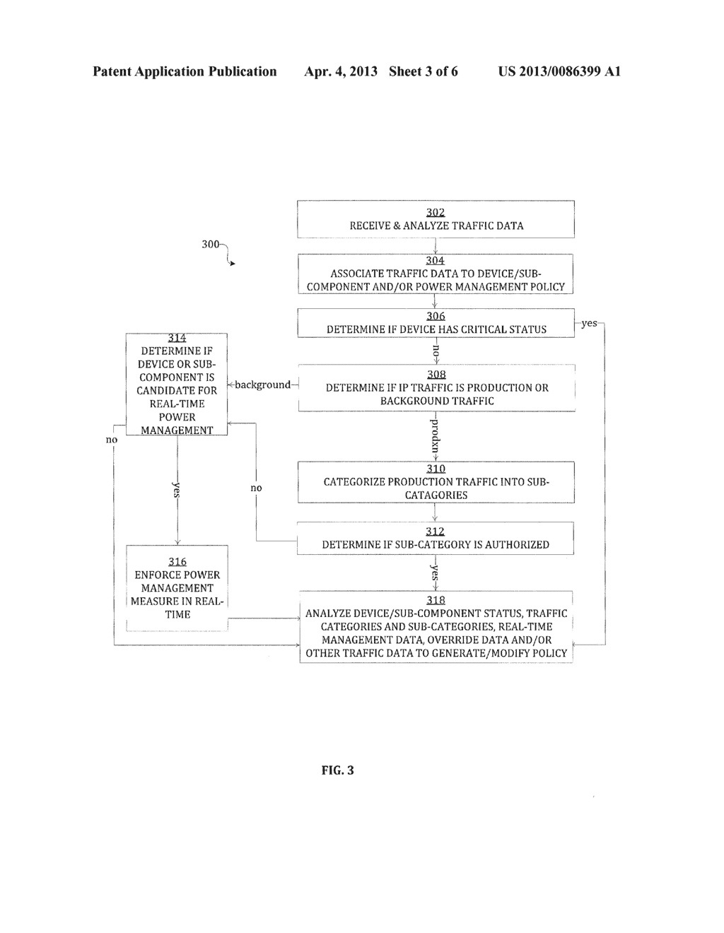 METHOD, SYSTEM AND APPARATUS FOR NETWORK POWER MANAGEMENT - diagram, schematic, and image 04