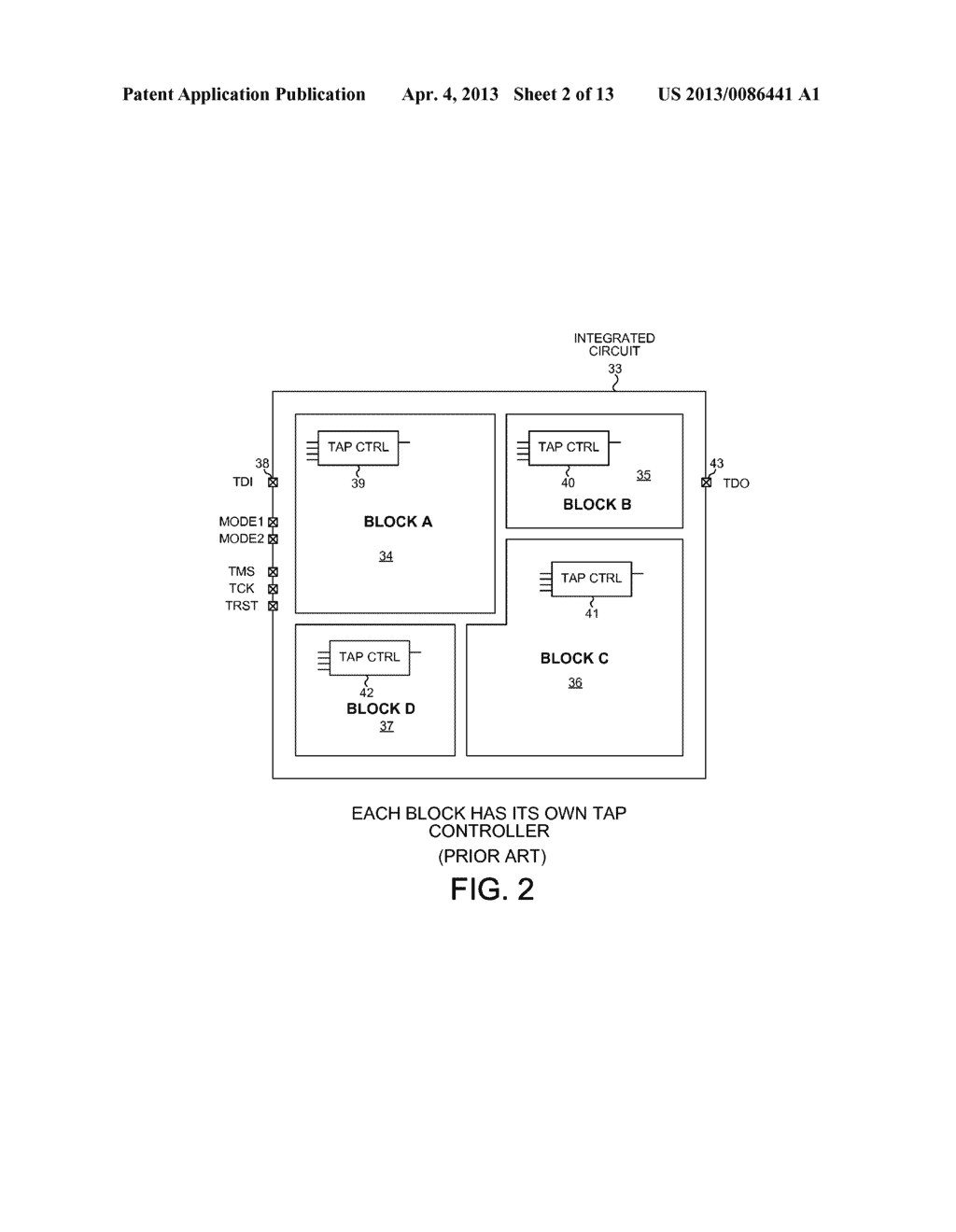 DYNAMICALLY SELF-RECONFIGURABLE DAISY-CHAIN OF TAP CONTROLLERS - diagram, schematic, and image 03