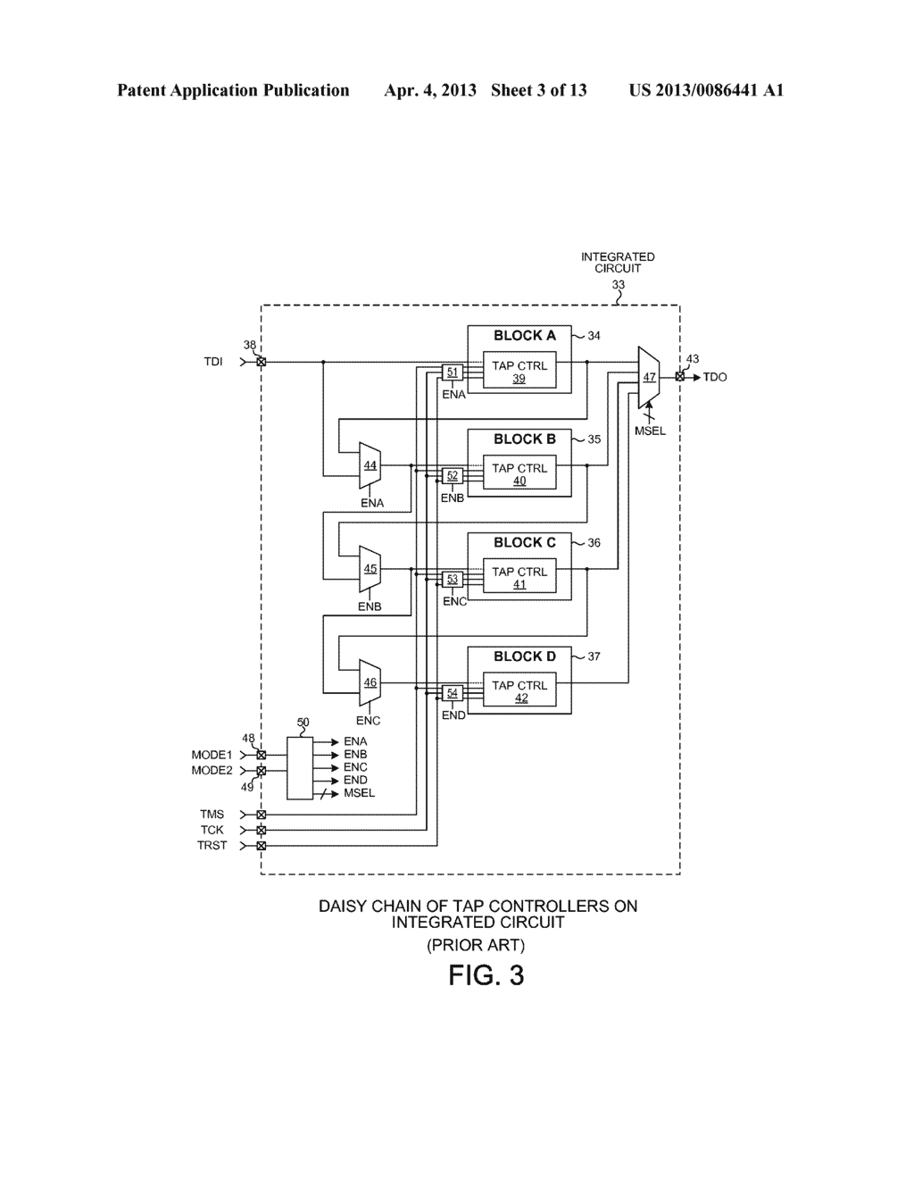 DYNAMICALLY SELF-RECONFIGURABLE DAISY-CHAIN OF TAP CONTROLLERS - diagram, schematic, and image 04