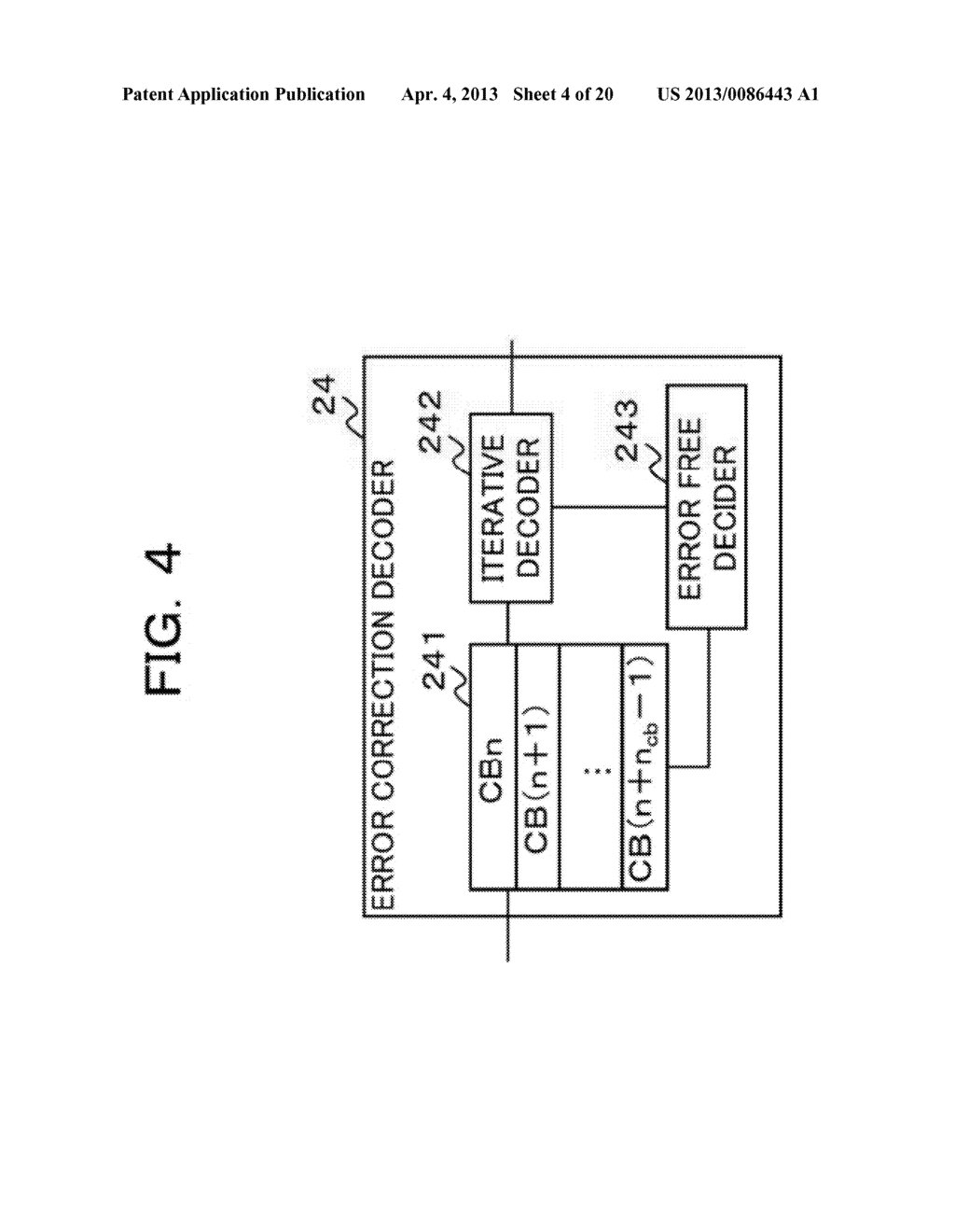 ITERATIVE DECODING METHOD FOR ENCODED SIGNAL AND ITERATIVE DECODING     APPARATUS FOR ENCODED SIGNAL - diagram, schematic, and image 05