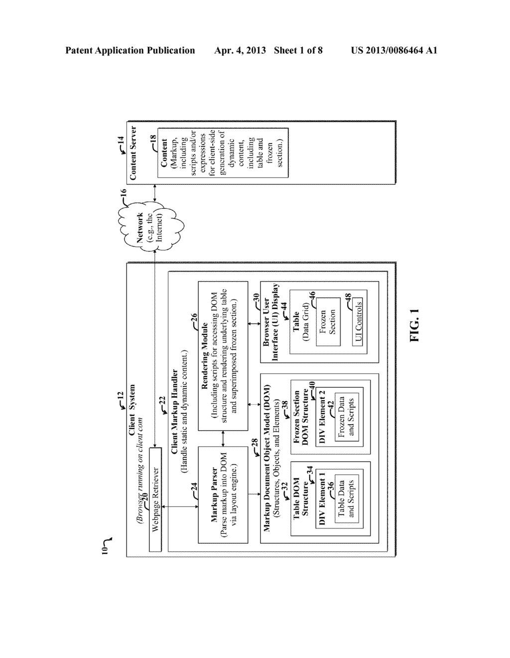 COMPUTER USER INTERFACE INCLUDING A DATA GRID WITH A PERSISTENT DISPLAY     PORTION - diagram, schematic, and image 02