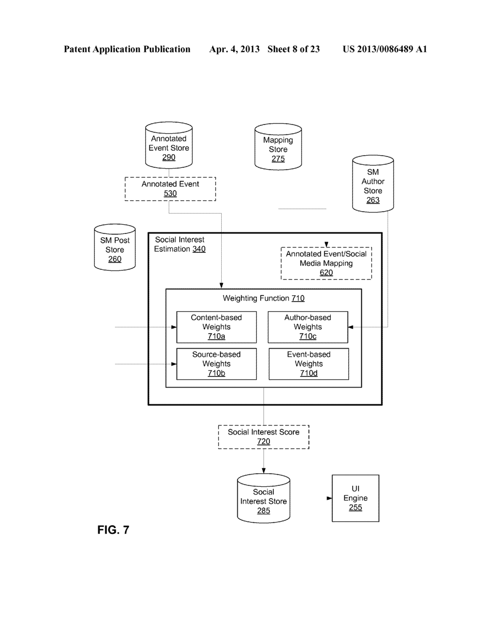 DISPLAYING ESTIMATED SOCIAL INTEREST IN TIME-BASED MEDIA - diagram, schematic, and image 09