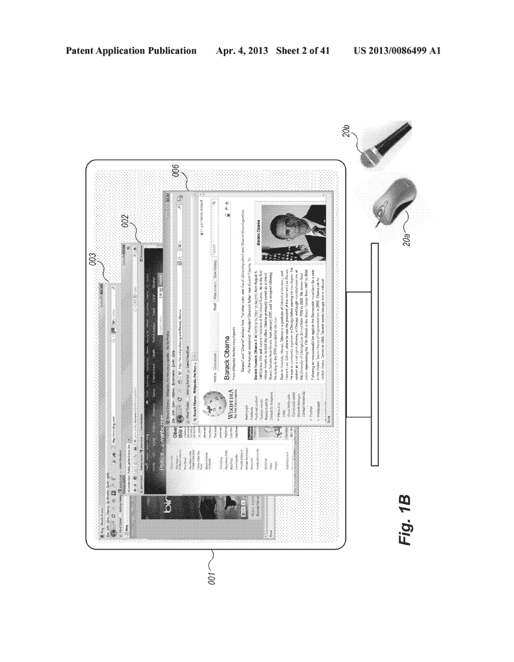 PRESENTING AUXILIARY CONTENT IN A GESTURE-BASED SYSTEM - diagram, schematic, and image 03