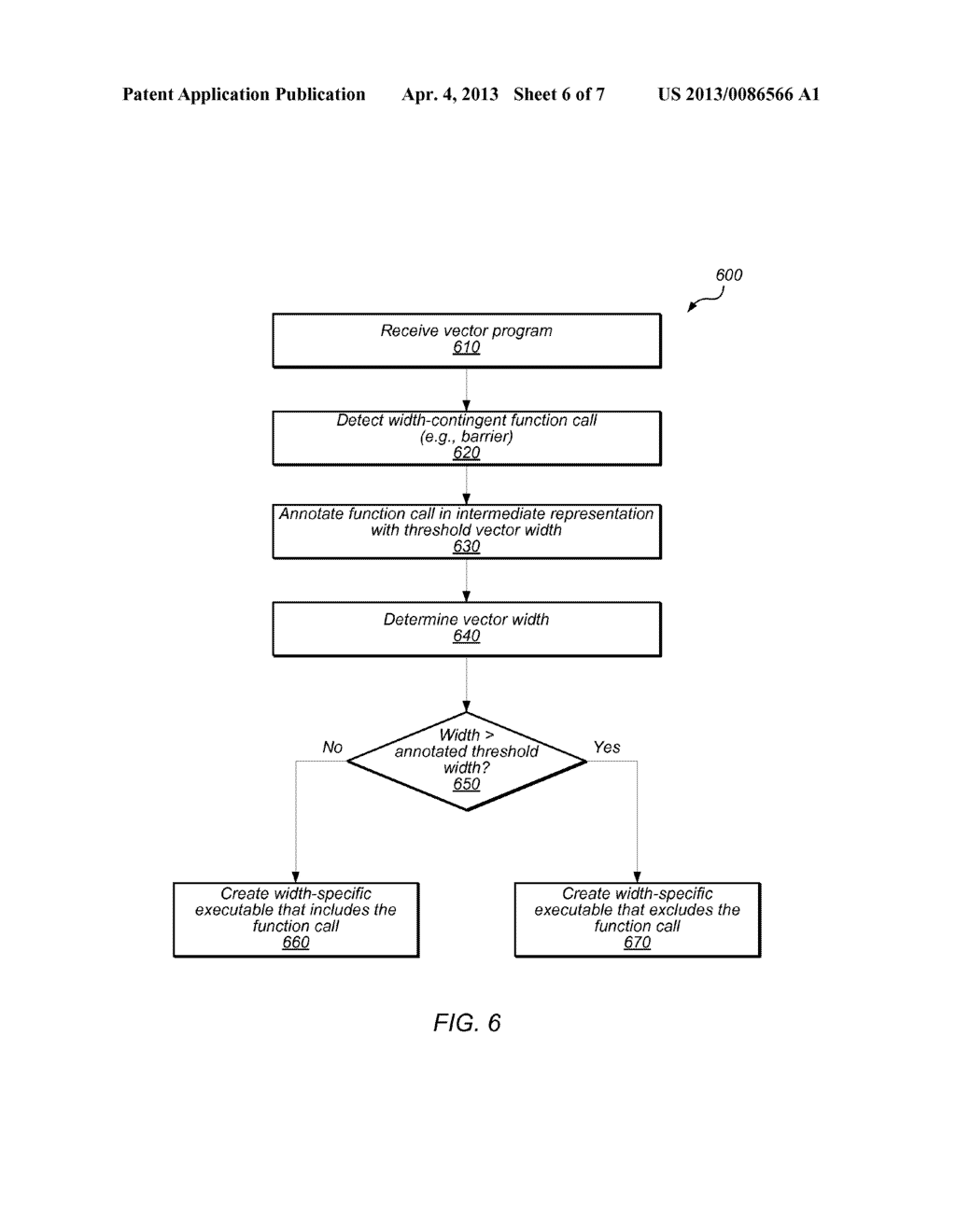 VECTOR WIDTH-AWARE SYNCHRONIZATION-ELISION FOR VECTOR PROCESSORS - diagram, schematic, and image 07