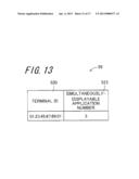 SERVER APPARATUS, TERMINAL APPARATUS, AND APPLICATION CONTROL SYSTEM diagram and image