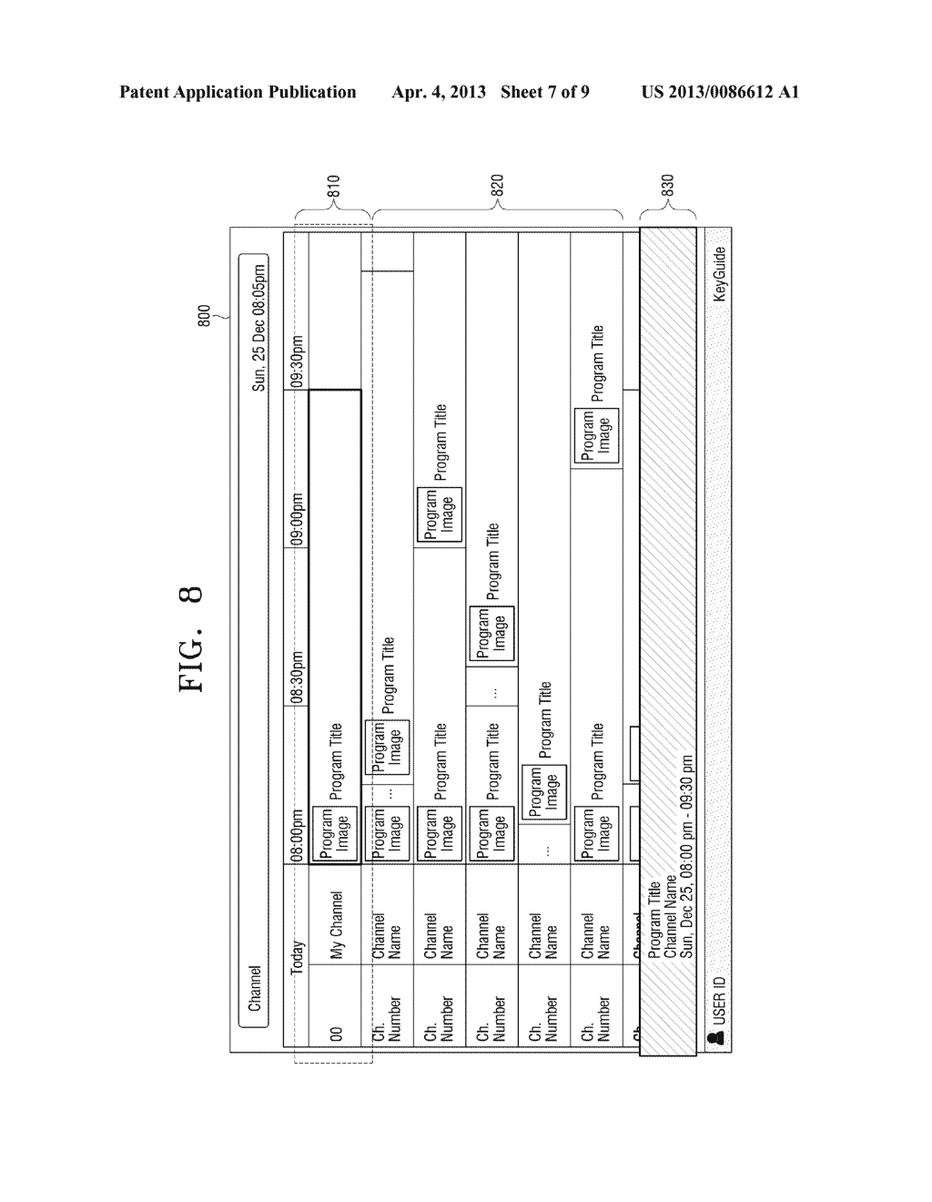 METHOD FOR PROVIDING MULTIMEDIA CONTENT LIST AND SUB-LIST, AND BROADCAST     RECEIVING APPARATUS USING THE SAME - diagram, schematic, and image 08