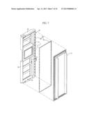 DOOR OF REFRIGERATOR AND METHOD FOR MANUFACTURING THE SAME diagram and image