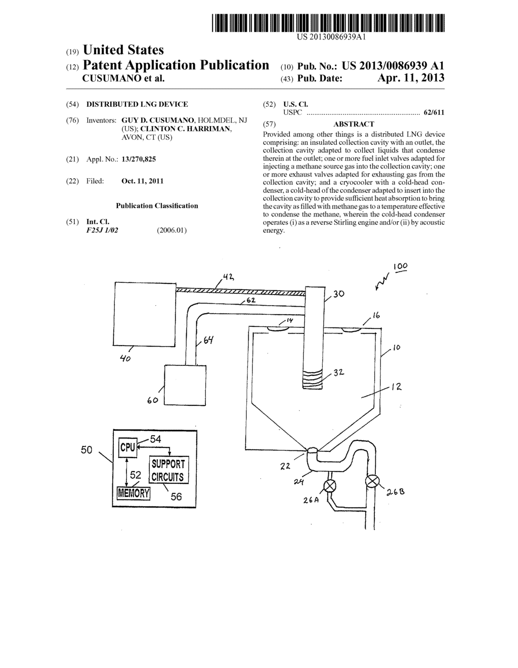 DISTRIBUTED LNG DEVICE - diagram, schematic, and image 01