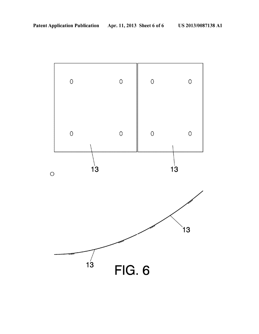 SYSTEM AND METHOD FOR THE ARTICULATED ATTACHMENT OF SOLAR REFLECTOR     ELEMENTS TO SUPPORTING STRUCTURES - diagram, schematic, and image 07