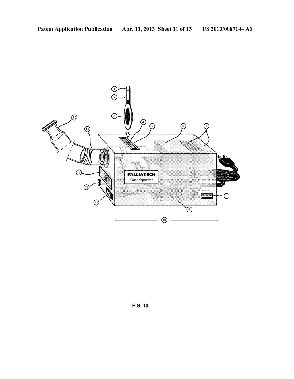 CANNABIS DRUG DELIVERY AND MONITORING SYSTEM - diagram, schematic, and image 12