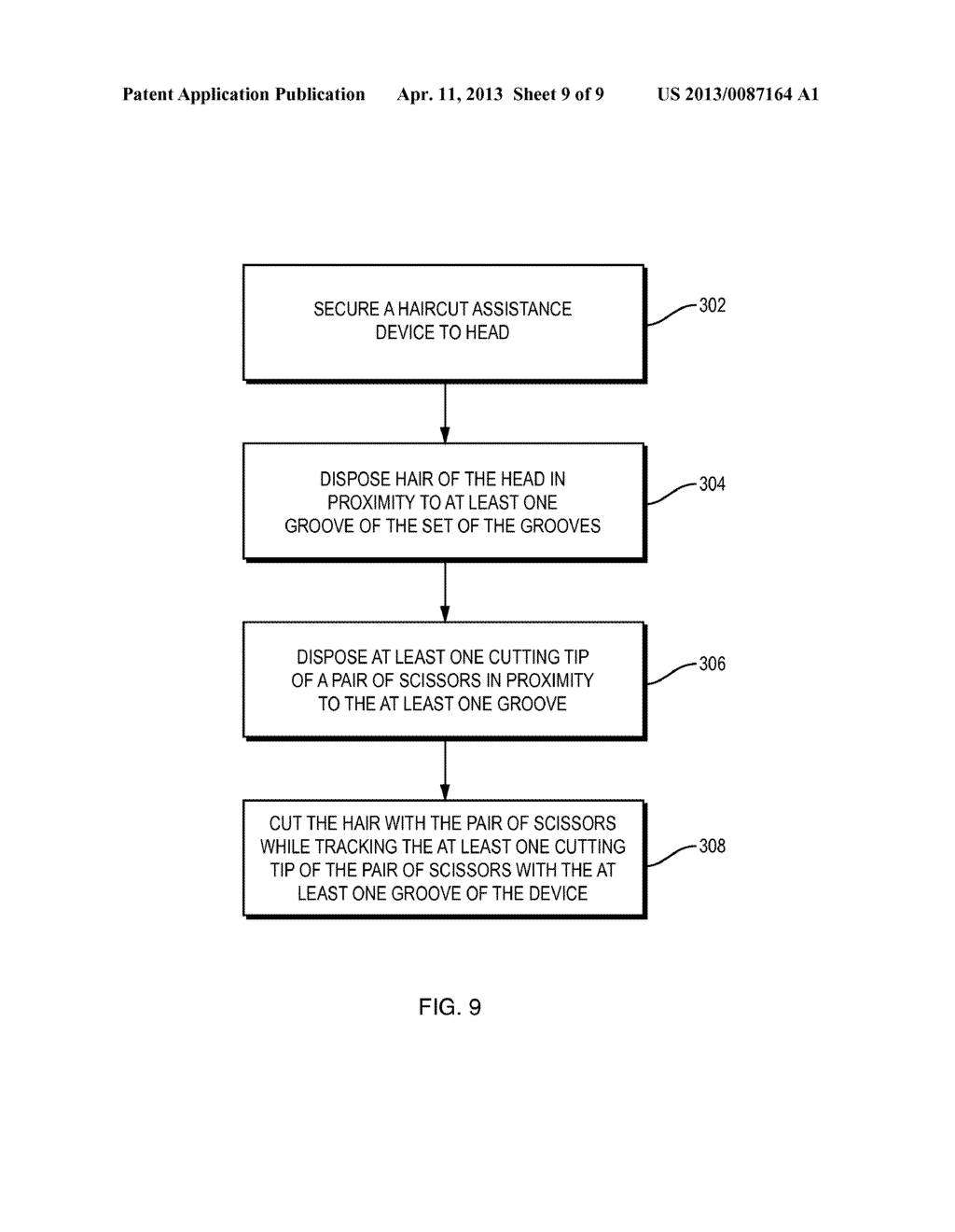 Haircut Assistance Device - diagram, schematic, and image 10