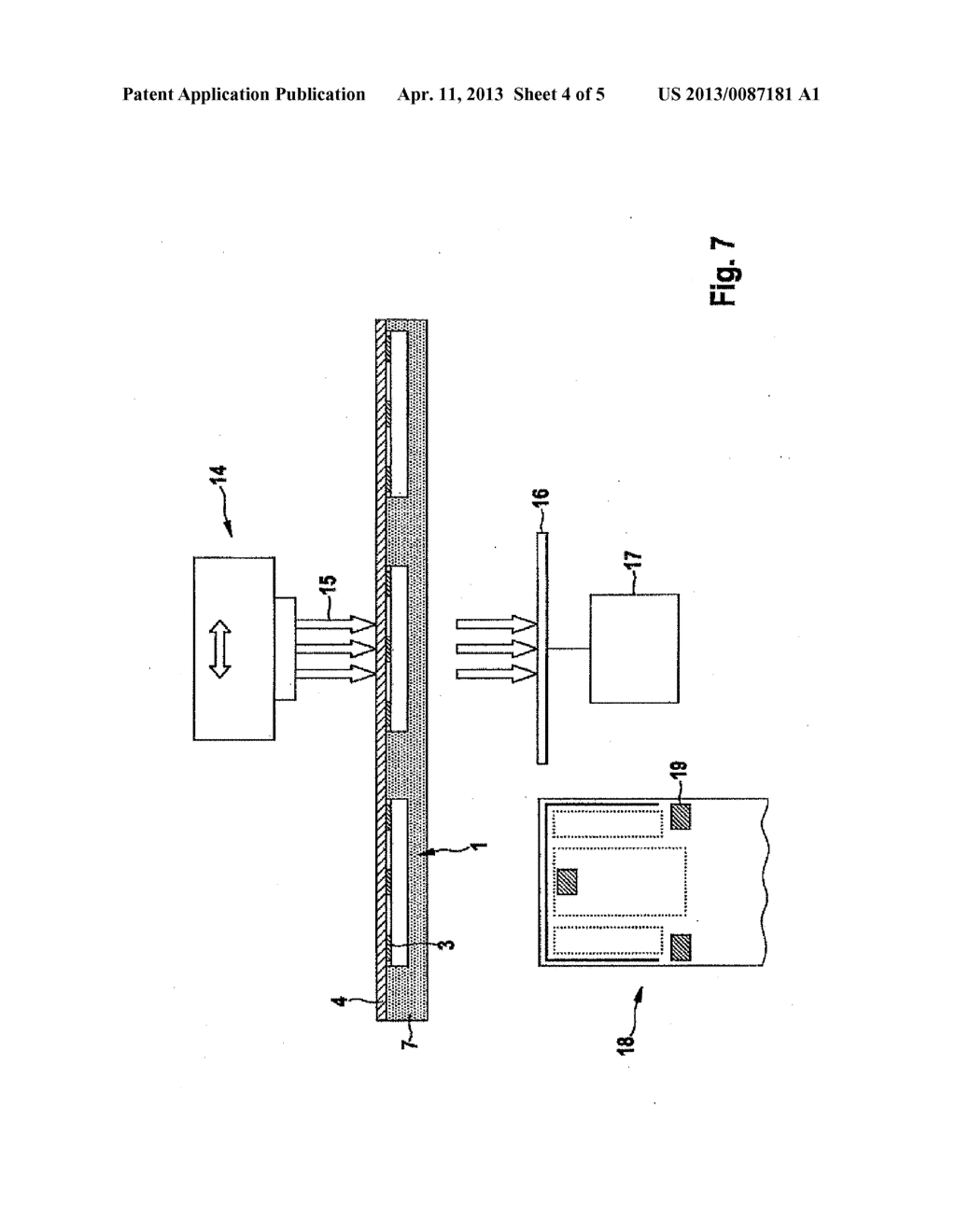 METHOD FOR PRODUCING A PHOTOVOLTAIC MODULE HAVING BACKSIDE-CONTACTED     SEMICONDUCTOR CELLS - diagram, schematic, and image 05